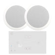 Systemline E50 6.5" Bathroom Bluetooth Ceiling Speaker System - K&B Audio