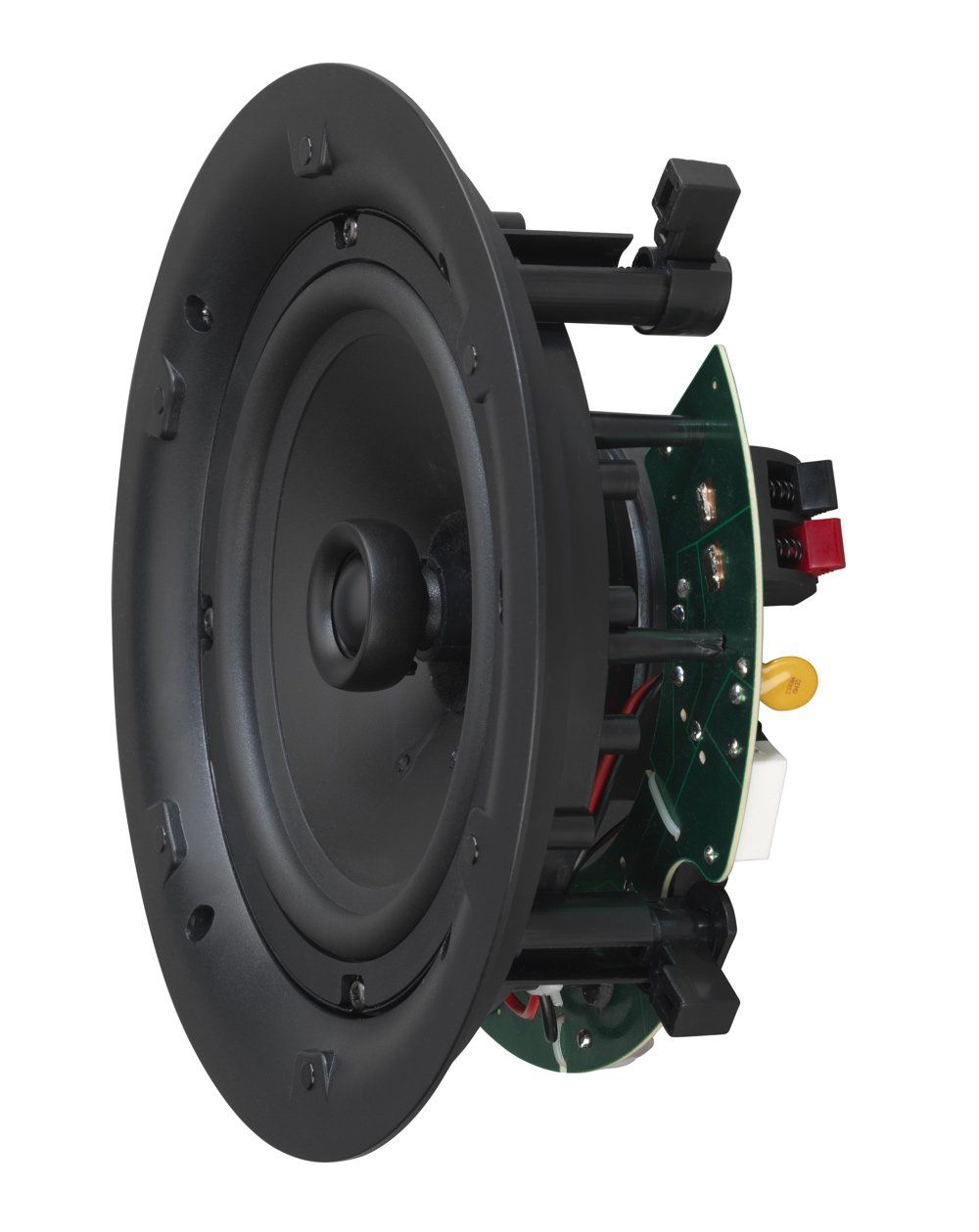 WiiM AMP Wi-Fi & Bluetooth Amplifier, Speaker Switch & 6 x Q Acoustics Qi65C 6.5" Ceiling Speakers - K&B Audio