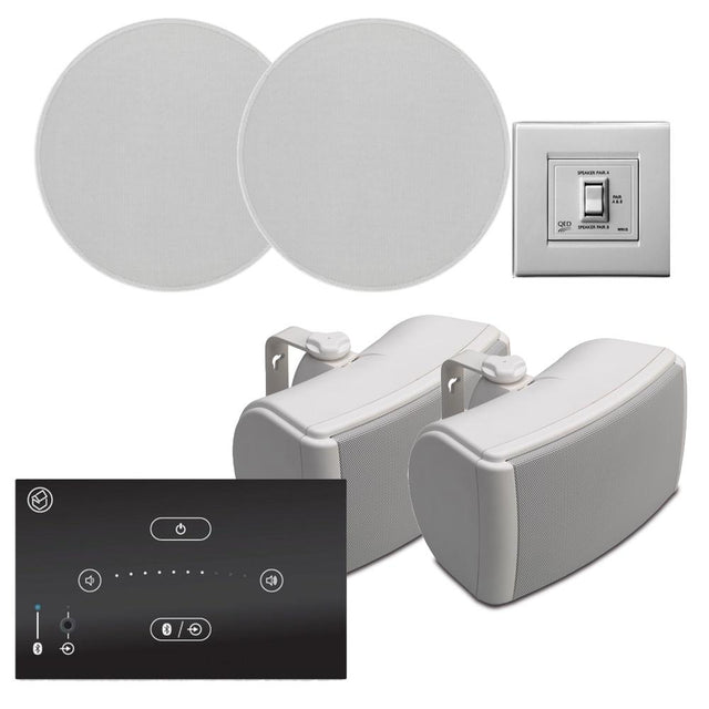 Systemline E50 Kitchen + Patio Bluetooth Speaker System - K&B Audio